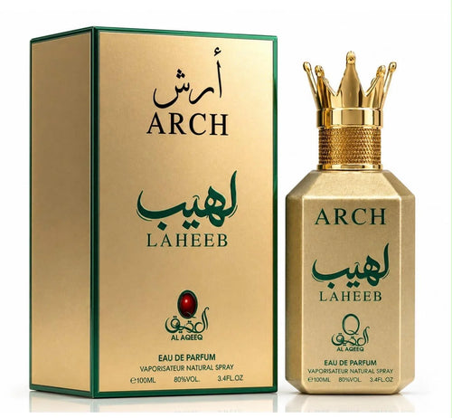 Al Aqeeq Laheeb Eau de Parfum 100ml | Luxury Arabic Fragrance with Crown Bottle