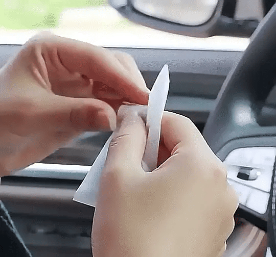 Solar Car Fragrance Diffuser | Rotating Helicopter Design, Alcohol-Free & Nano Aroma Core