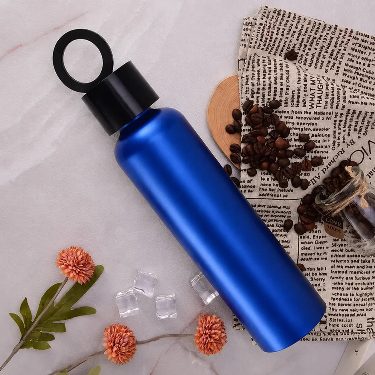 Vacuum Insulated Water Bottle with Holder