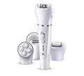 5-in-1 Beauty Tools Kit | Facial Brush, Epilator, Shaver, Massager & Callus Remover