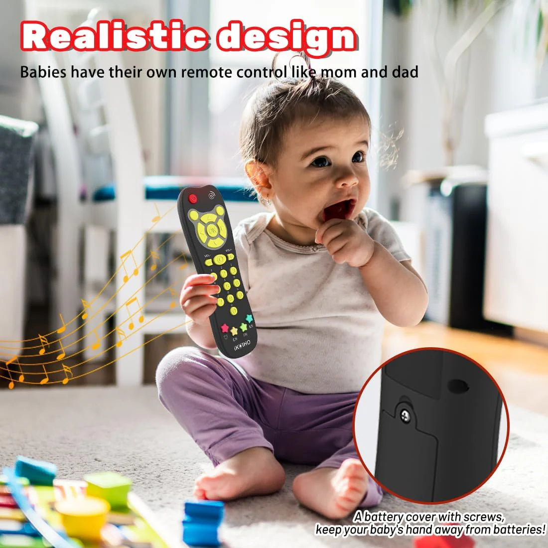 Baby Musical Remote Toy