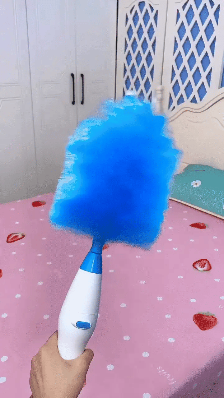 Electric Spin Cleaner Duster | Motorized Microfiber Dust Remover for Home & Electronics