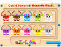 Magnetic Bead Counting Maze