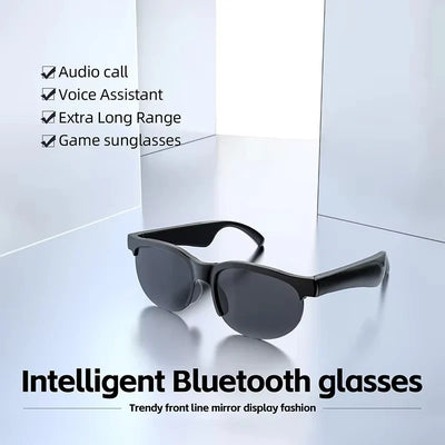 GS8 Wireless Bluetooth Smart Glasses | BT 5.4, Built-In Speakers, 6H Playback & Hands-Free Calls