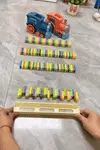 Domino Train Set | Automatic Domino Laying Toy for Kids 3+
