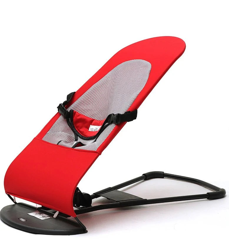 Foldable Baby Bouncer & Activity Chair | Soft Seat with Toy Bar for 1–4 Years