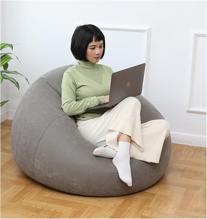 Bean Bag Chair | Soft Washable Cover for Kids, Teens & Adults | Home & Dorm