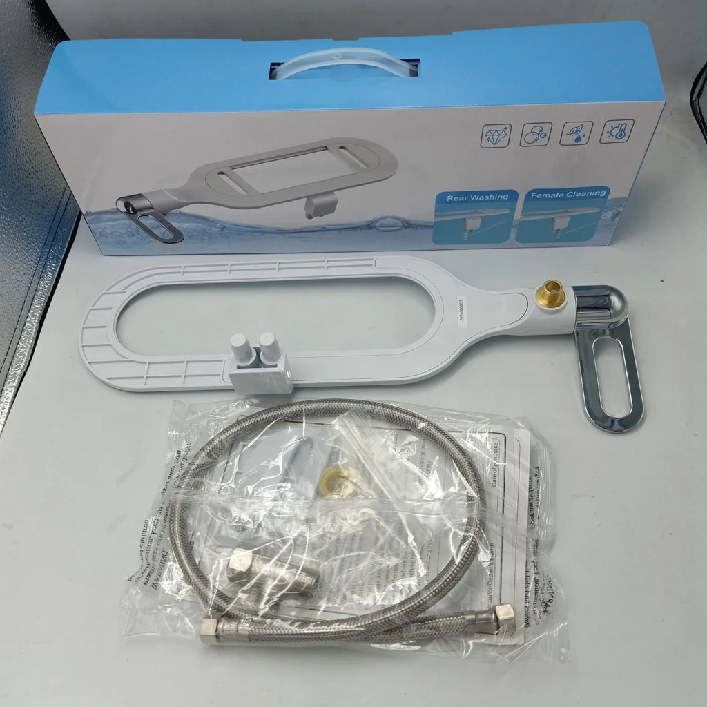 Bidet Attachment for Toilet Seat | Dual Spray, Self-Cleaning Nozzle & Adjustable Pressure