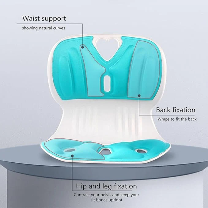 Body Seat Shaper | Ergonomic Posture Cushion for Hips, Thighs & Lower Back Support