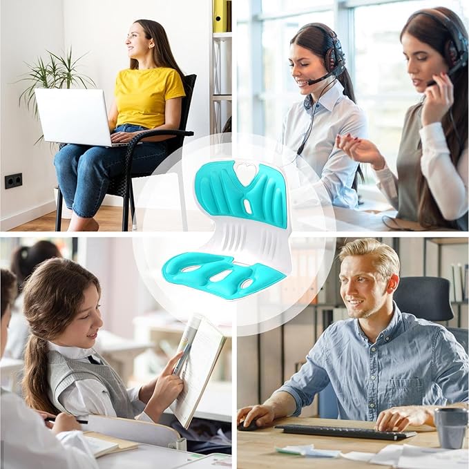 Body Seat Shaper | Ergonomic Posture Cushion for Hips, Thighs & Lower Back Support