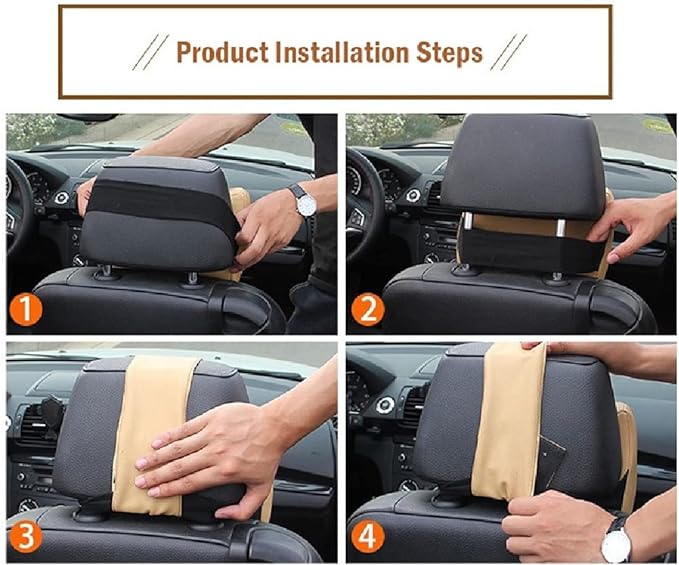 Ergonomic Memory Foam Car Neck Pillow