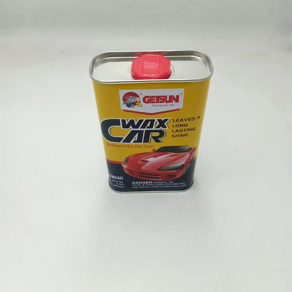 Getsun Car Wax 473ml | Hydrophobic Paint Protection & Brilliant Shine