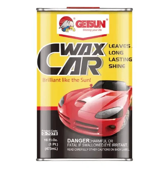 Getsun Car Wax 473ml | Hydrophobic Paint Protection & Brilliant Shine