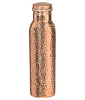 Pure Copper Hammered Water Bottle | 100% Copper, Leak-Proof & Ayurvedic Wellness Benefits