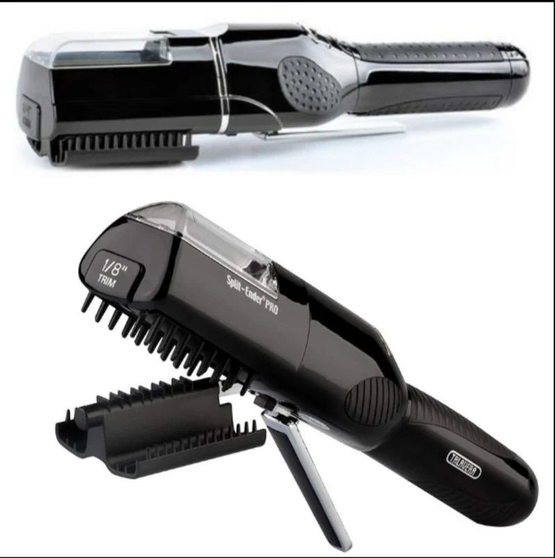 Split End Hair Trimmer | Stainless Steel Blades, Patented Hair Plate for Home & Salon