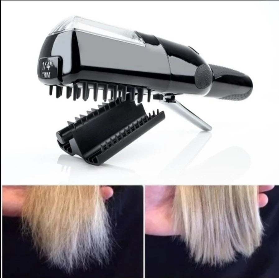 Split End Hair Trimmer | Stainless Steel Blades, Patented Hair Plate for Home & Salon