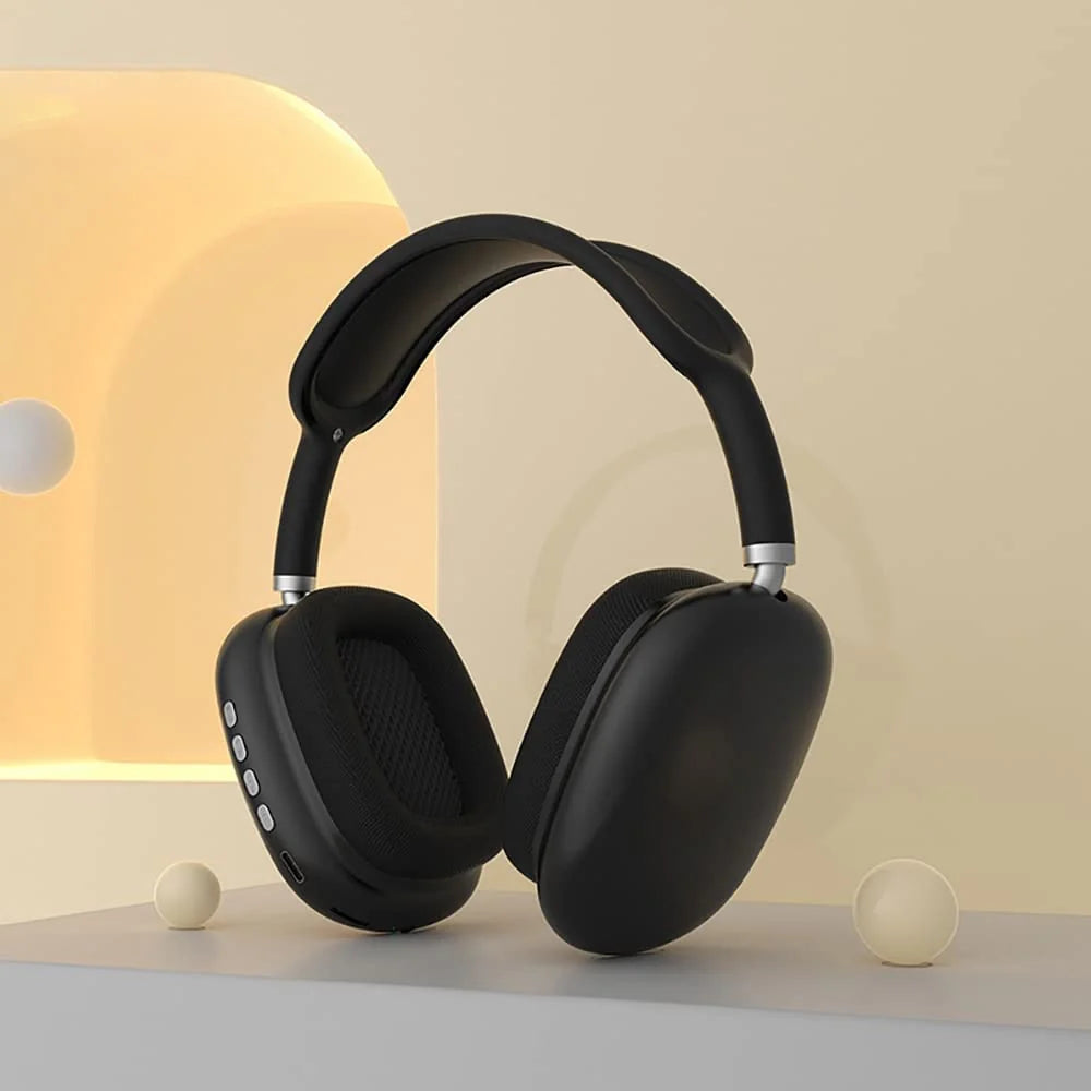 EchoWave P9 Wireless Headphones | High-Fidelity Bluetooth Over-Ear Headphones