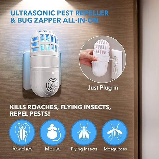 Electric LED Mosquito Killer Lamp | UV Bug Zapper for Indoor Use