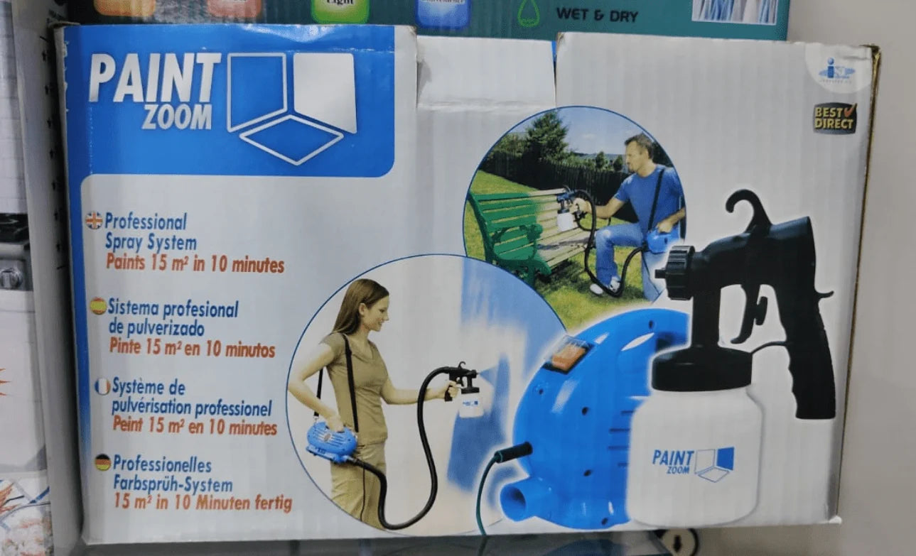 Electric Paint Sprayer | Adjustable Flow & Pattern for Walls, Furniture & Crafts