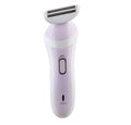 Electric Women's Shaver | Multi-Area Grooming with Trimmer & Exfoliator Attachments
