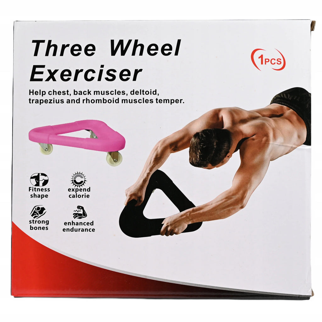 Three Wheel Ab Roller
