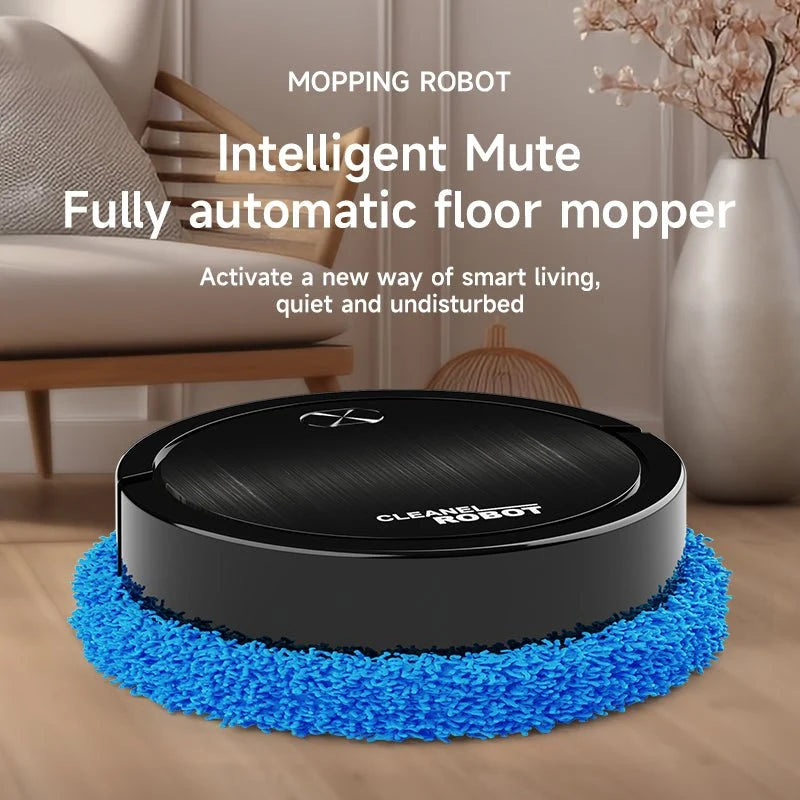 Smart Mute Robot Vacuum & Mop | 55dB Quiet, 80-Min Runtime & Auto Sweeping