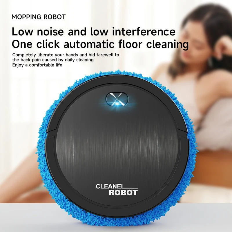 Smart Mute Robot Vacuum & Mop | 55dB Quiet, 80-Min Runtime & Auto Sweeping