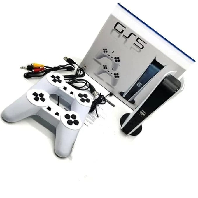 GS5 Retro TV Game Box | 200+ Built-In Games, 1080P HDMI, 2 Gamepads & Plug & Play