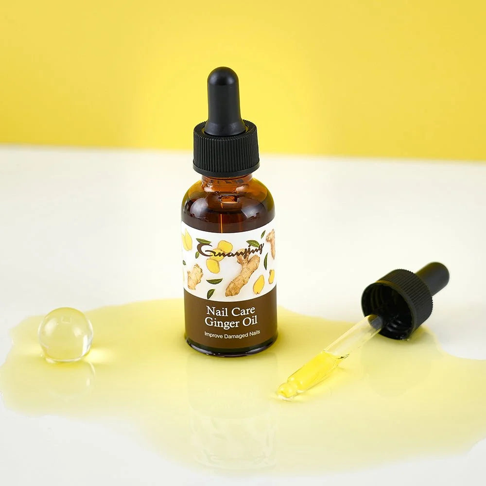 Guanjing Nail Care Ginger Oil | Repairs, Strengthens & Promotes Nail Growth | 30ml