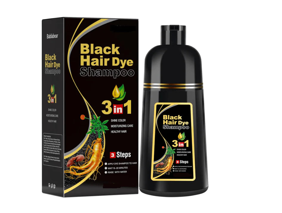 Hair Dye Shampoo 500ml | Instant Color, Nourishing & Strengthening Formula