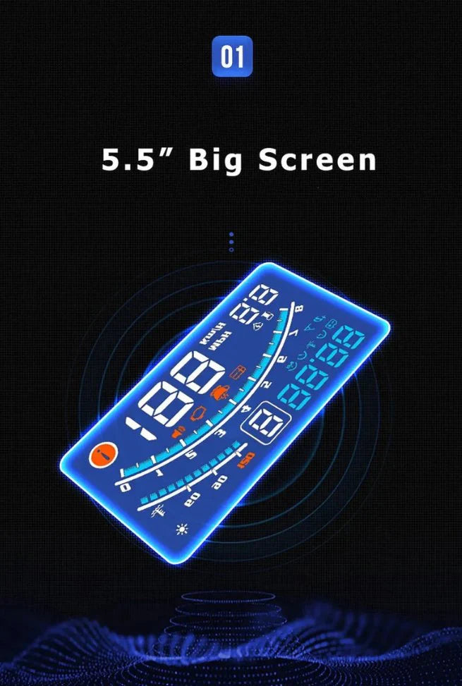 Head Display Speedometer Limited Time Offer