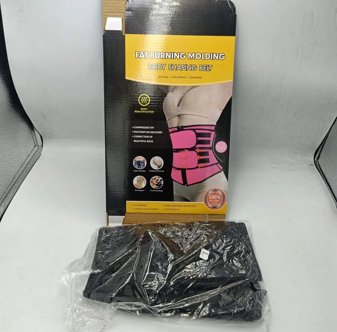 High Waist Trainer Body Shaper for Women | Tummy Control, Sweat Belt & Breathable Fabric