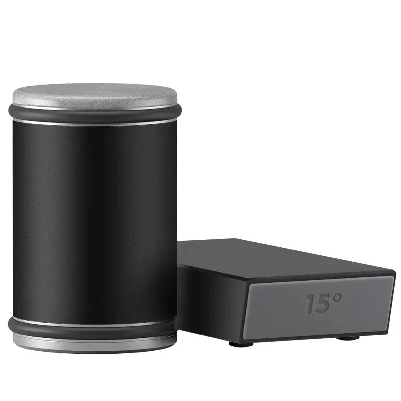 Portable Rolling Knife Sharpener | Diamond-Coated, Stainless Steel & Compact Handheld Design
