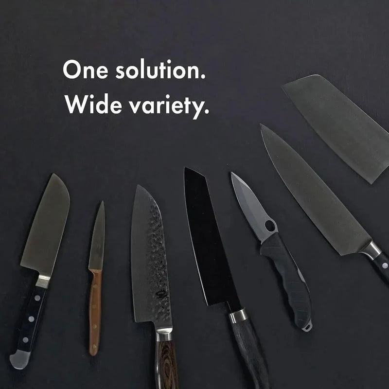 Portable Rolling Knife Sharpener | Diamond-Coated, Stainless Steel & Compact Handheld Design