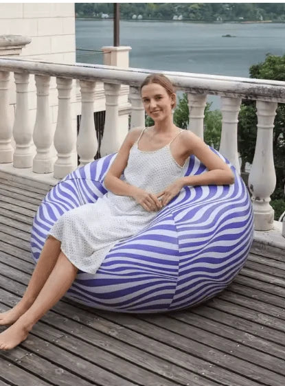 Inflatable Sofa Single Size | Portable Air Sofa for Indoor & Outdoor Use