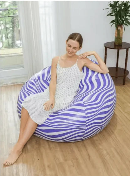 Inflatable Sofa Single Size | Portable Air Sofa for Indoor & Outdoor Use