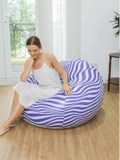 Inflatable Sofa Single Size | Portable Air Sofa for Indoor & Outdoor Use