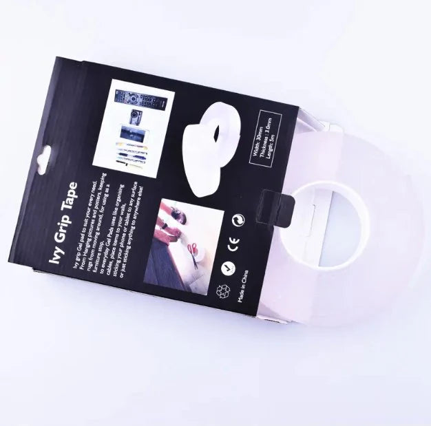 Ivy Grip Tape | Double-Sided Self-Adhesive Carpet & Furniture Edge Tape