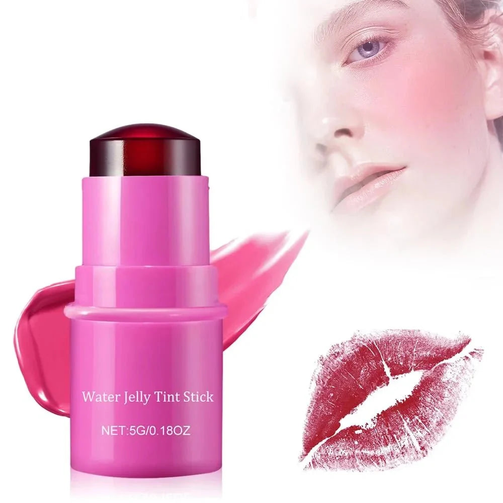 BKILO Jelly Blush Stick | Lightweight Dewy Blush for Cheeks & Lips | 2 Shades