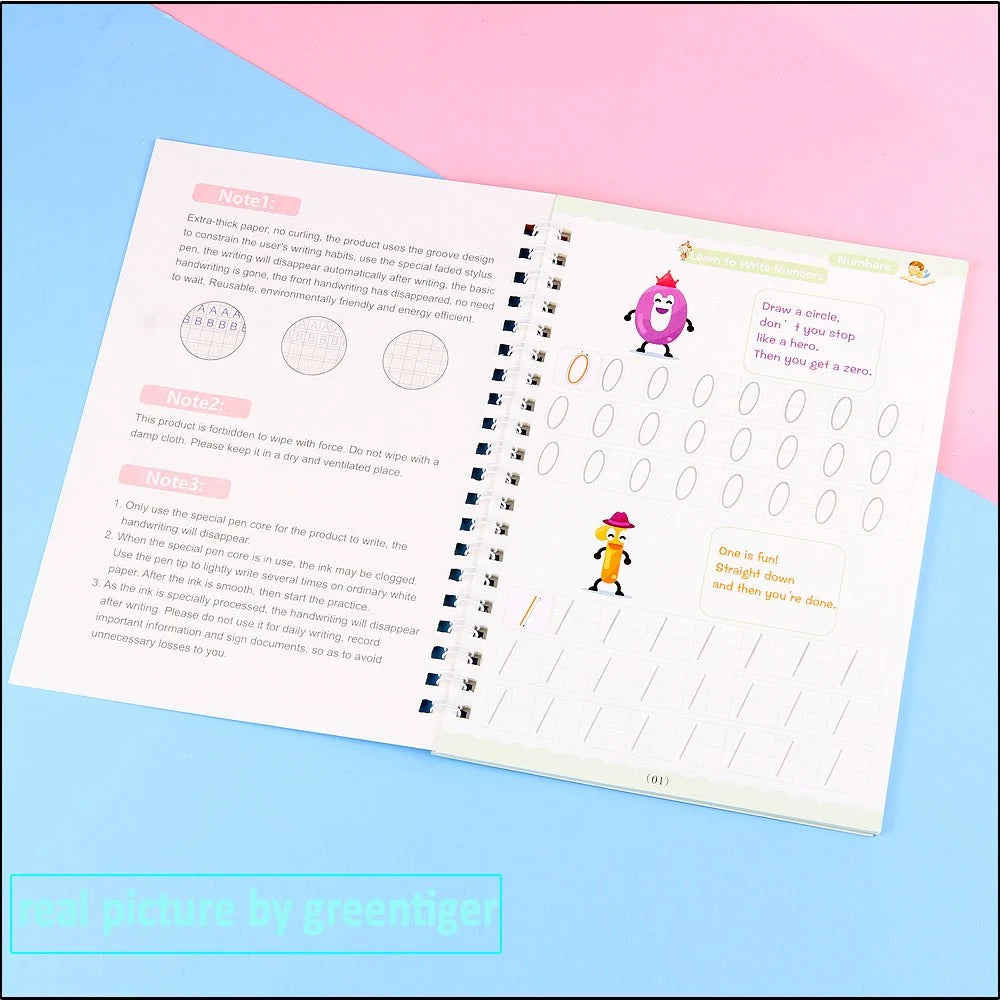 Magic Book – English Handwriting Practice Book