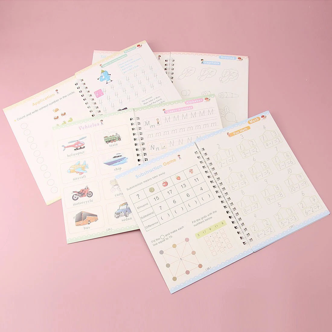 Magic Book – English Handwriting Practice Book