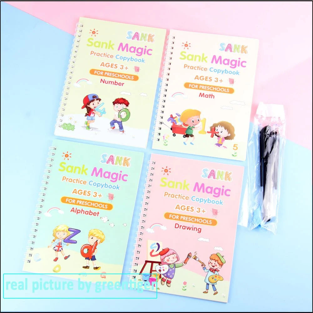 Magic Book – English Handwriting Practice Book