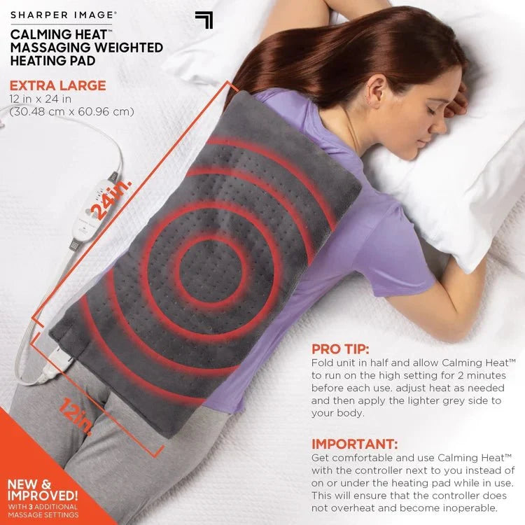 Multi-Purpose Electric Heating Pad | Digital Controller, Auto Shut-Off & 9ft Cord