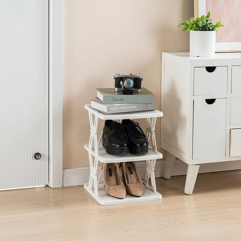 6-Tier Multifunctional Storage Rack | Stackable Shoe & Room Organiser