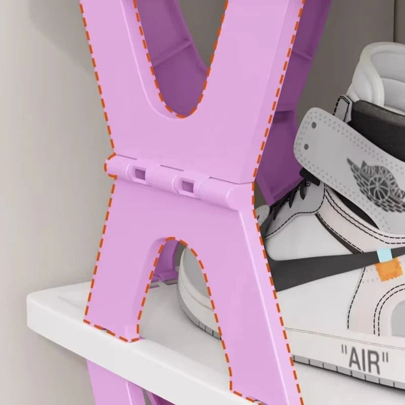 6-Tier Multifunctional Storage Rack | Stackable Shoe & Room Organiser