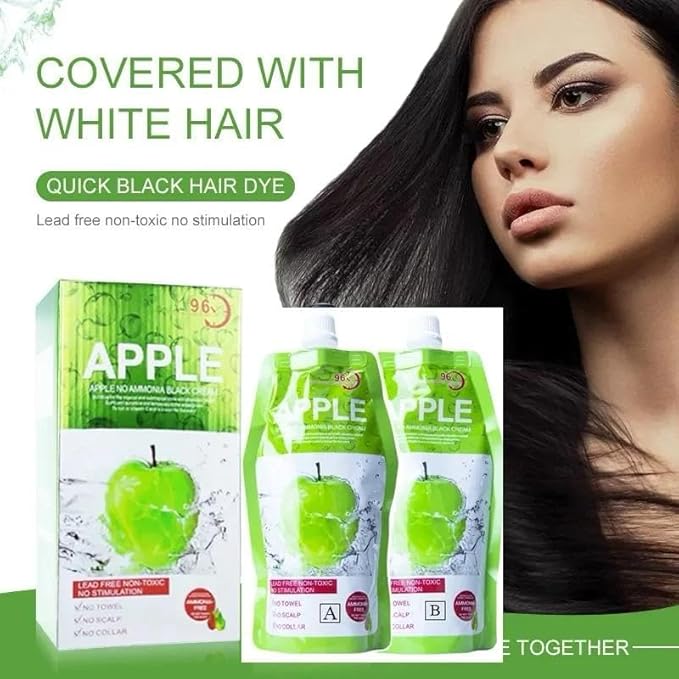 Natural Hair Color Cream | Ammonia-Free Hair Dye with UV Protection