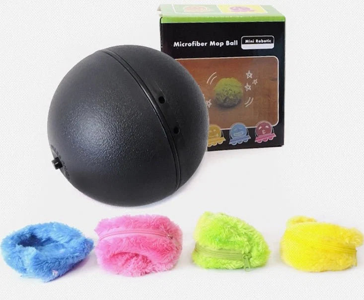 Electric Automatic Plush Pet Ball | Self-Rolling Interactive Toy for Cats & Dogs