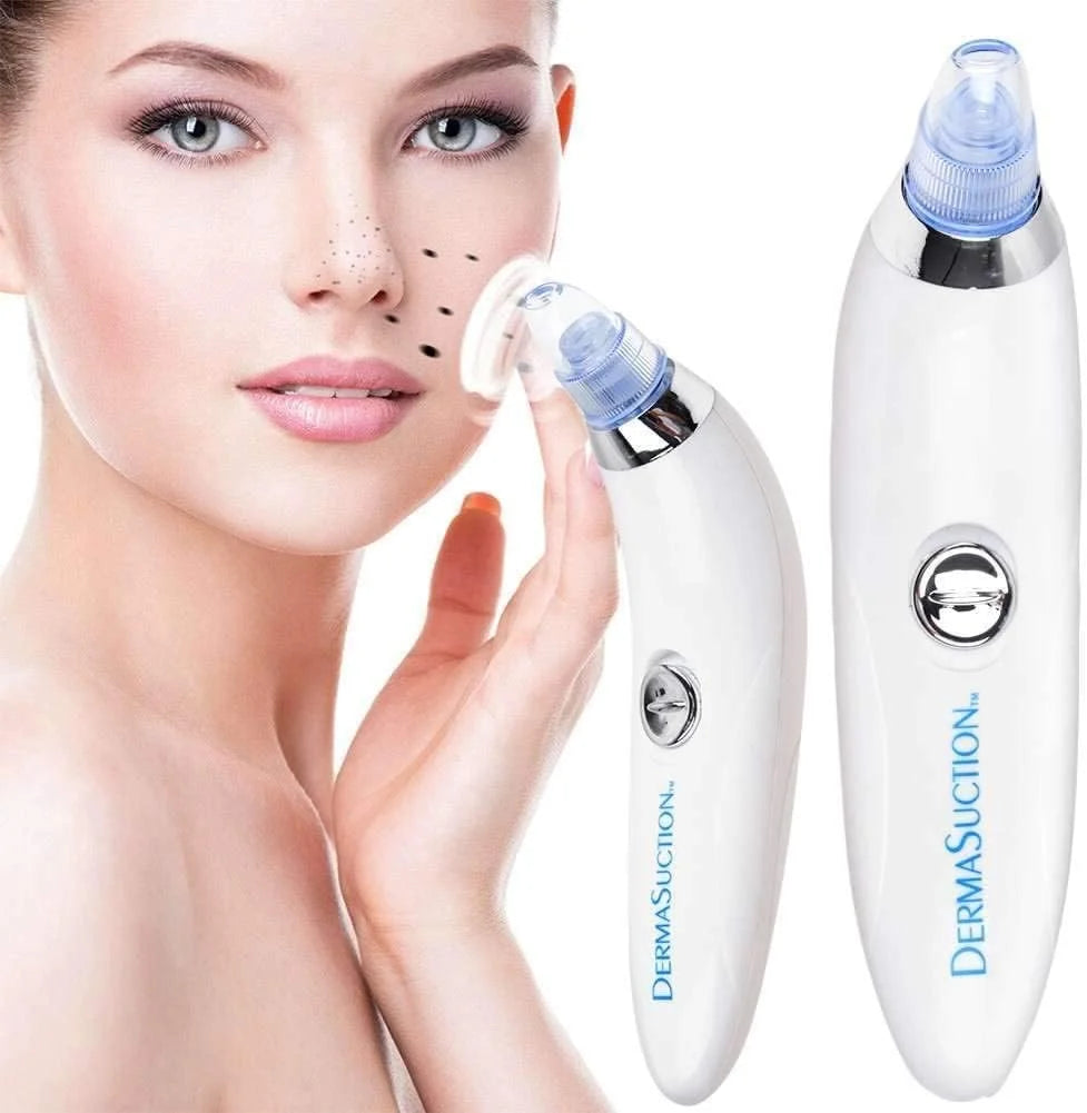 Pore Vacuum Blackhead Remover | 5-Level Suction with 4 Probes for All Skin Types