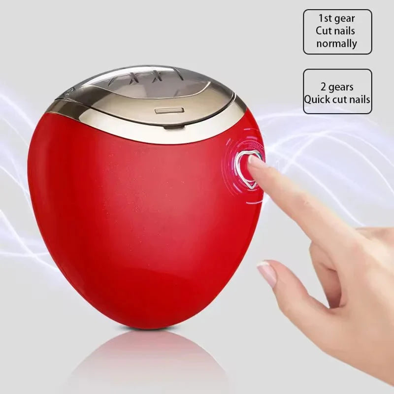 Portable Electric Nail Clipper | Quiet, Safe & Rechargeable with Built-In Light