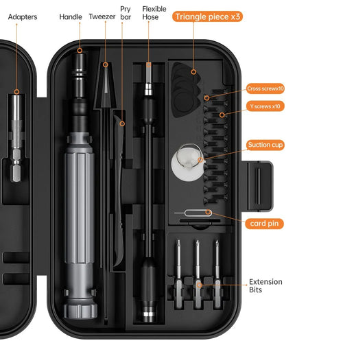 150-in-1 Precision Screwdriver Set | Magnetic Bits, Extension Rod & Portable Case for Electronics Repair